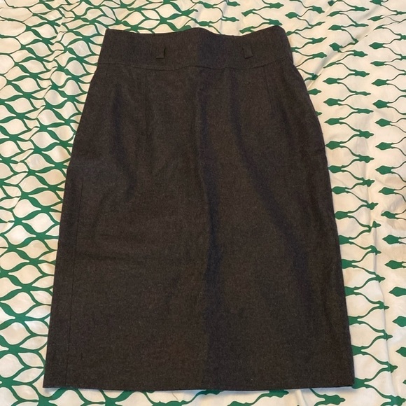 Burberry wool cashmere pencil skirt - Picture 1 of 10